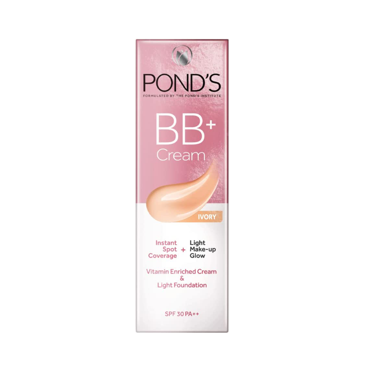 Ponds BB+ Cream Instant Spot Coverage + Light Make-up Glow Ivory 18g