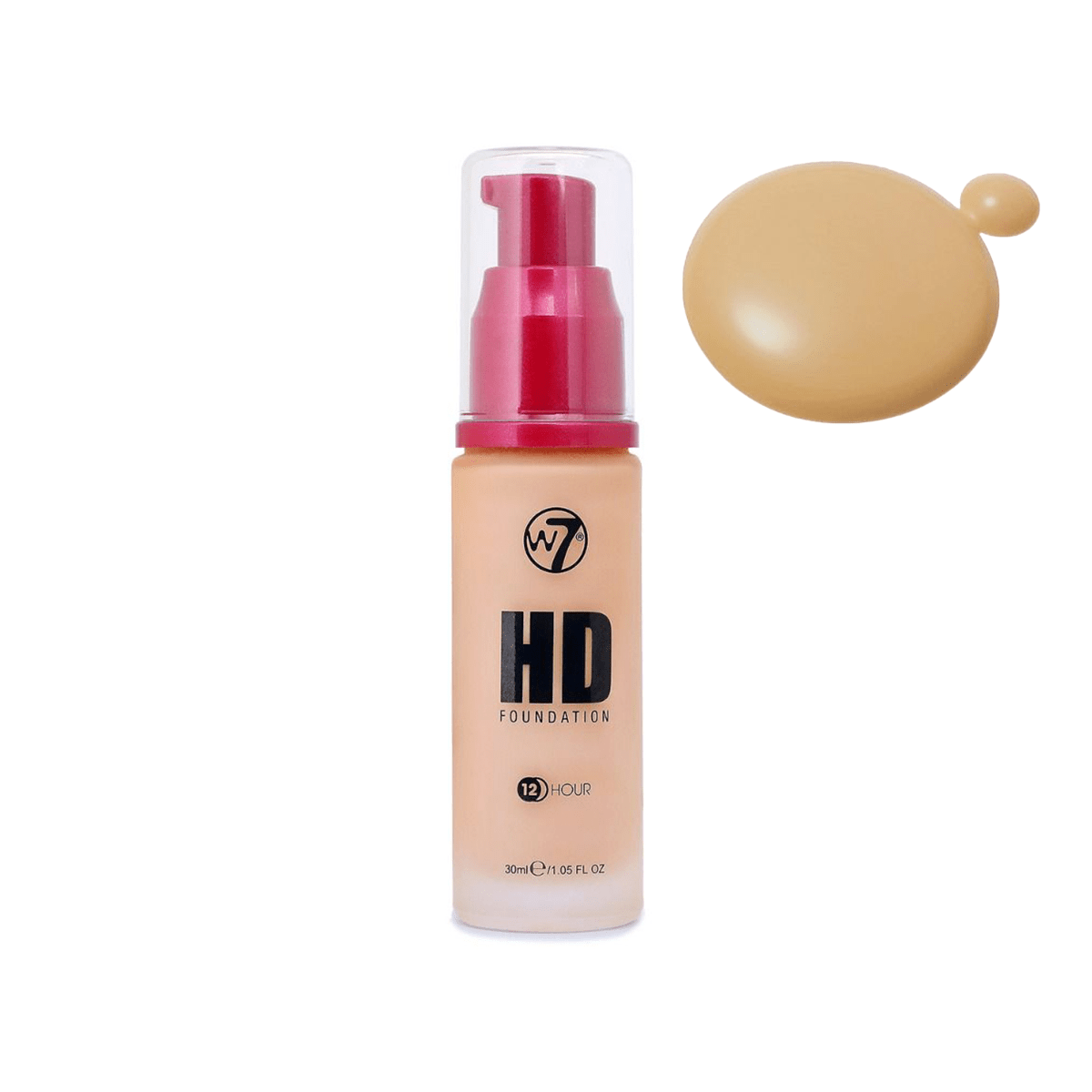 W7 12 Hour Hd Foundation Golden New Ultra 30ml