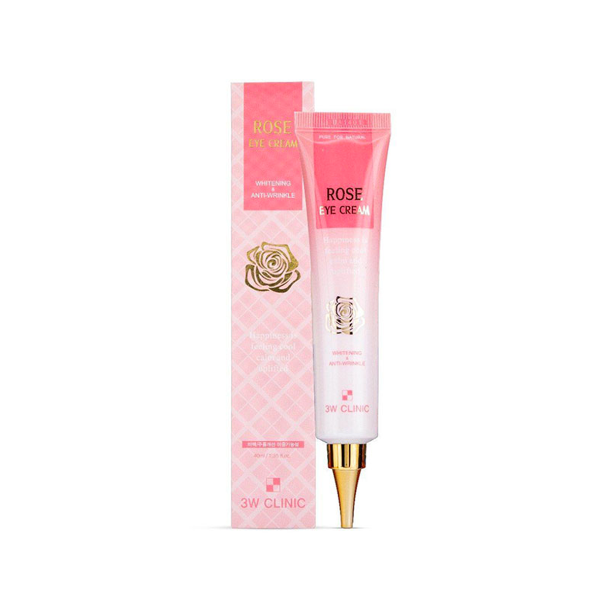 3W Clinic Rose Eye Cream Anti-Wrinkle 40ml (Expiry: 31/01/2027)