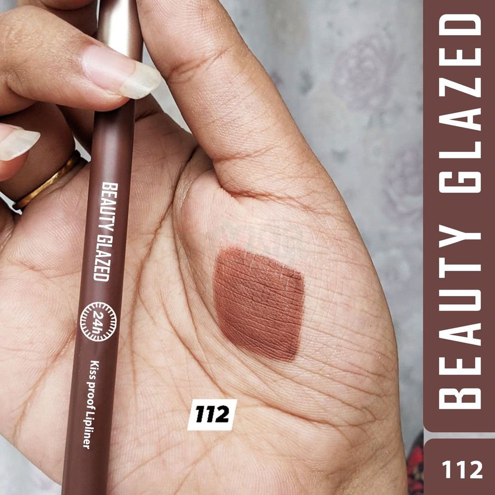 Beauty Glazed Lively Waterproof and Long Lasting Lip Liner – 112 Latte