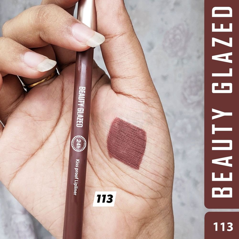 Beauty Glazed Lively Waterproof and Long Lasting Lip Liner – 113 Cinnamon
