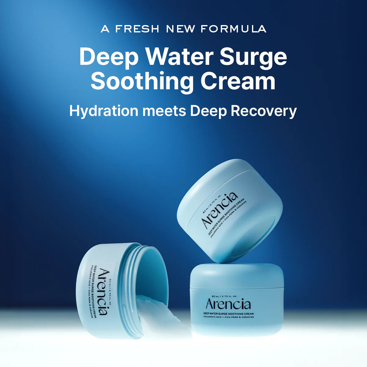 Arencia Deep Water Surge Soothing Cream - 110ml