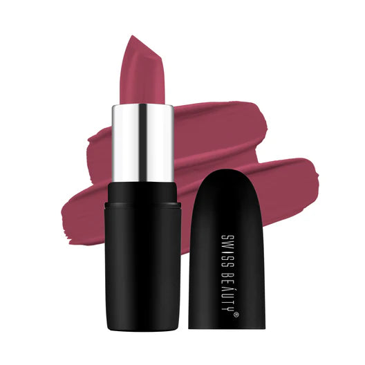 Swiss Beauty Pure Matte Lipstick - 3.8g