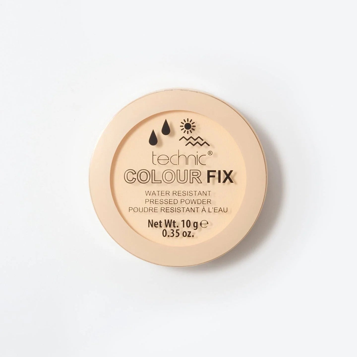 Technic Colour Fix Water Resistant Pressed Powder - Blanched Almond 10g