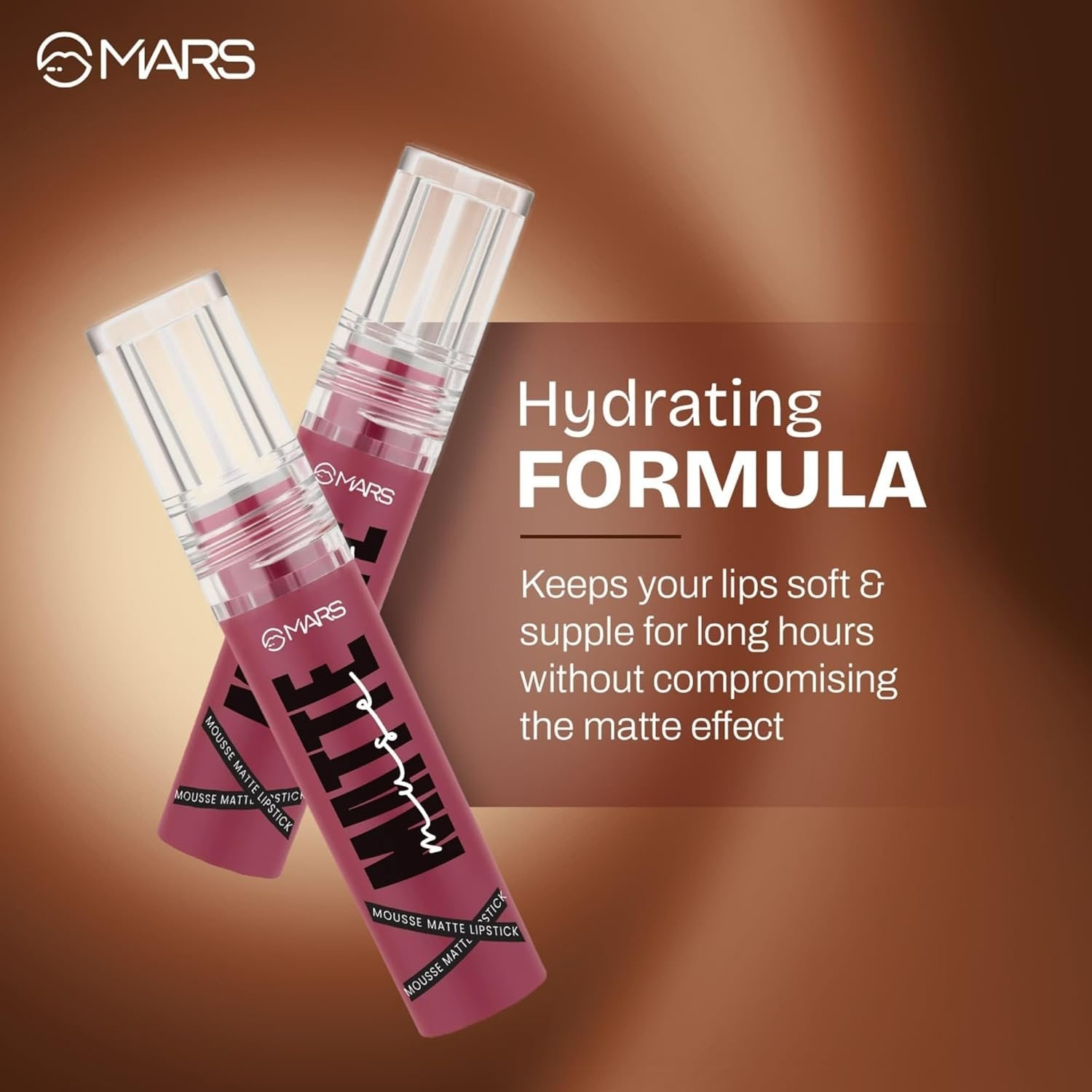 MARS Matte Muse Mousse Lipstick 3ml - 16 Chic Beauty