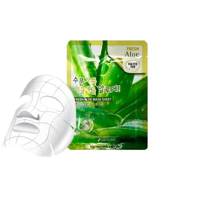 3W Clinic Fresh Aloe Sheet Mask