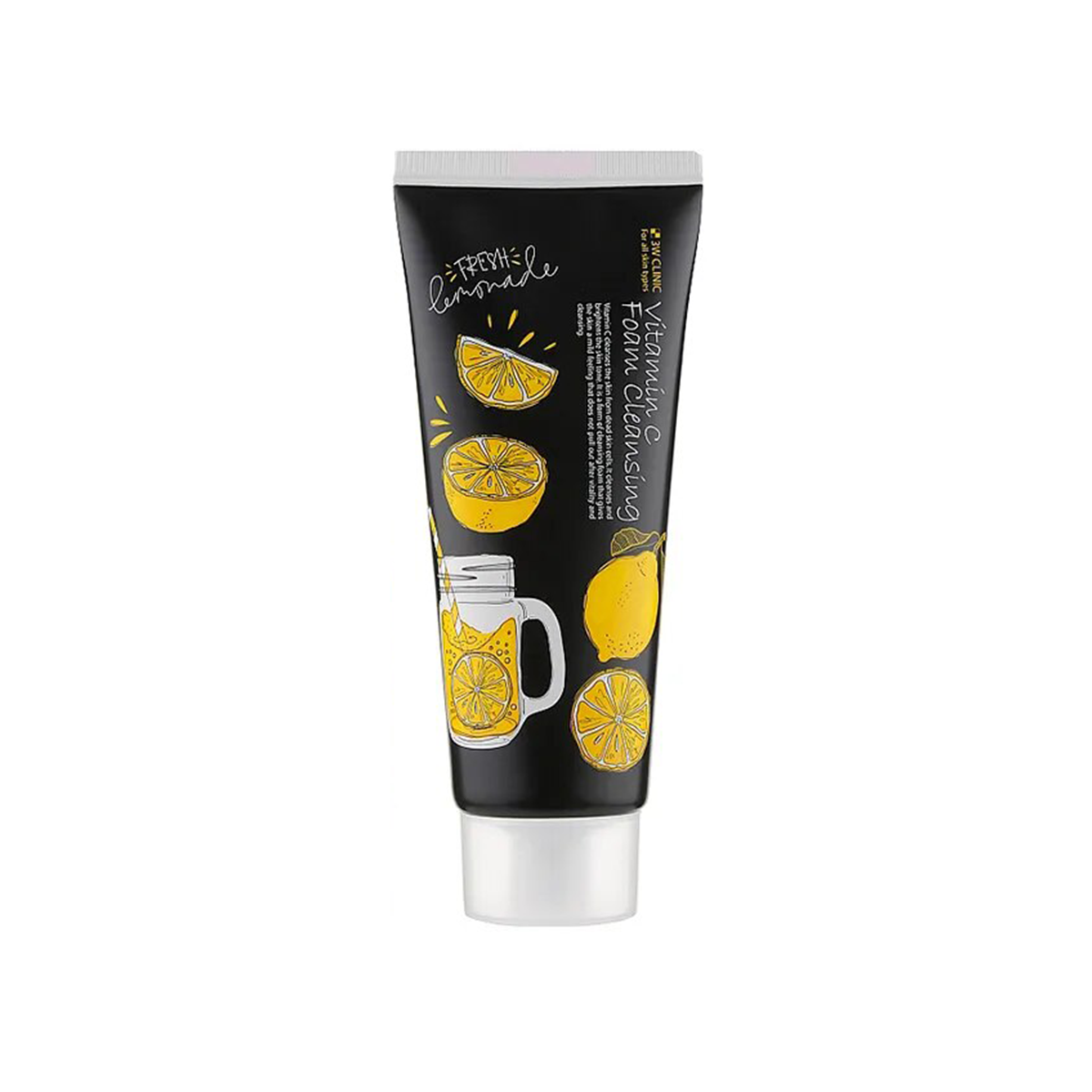 3w Clinic Vitamin C Foam Cleansing- 100ml (Expiry : 16/01/2027)