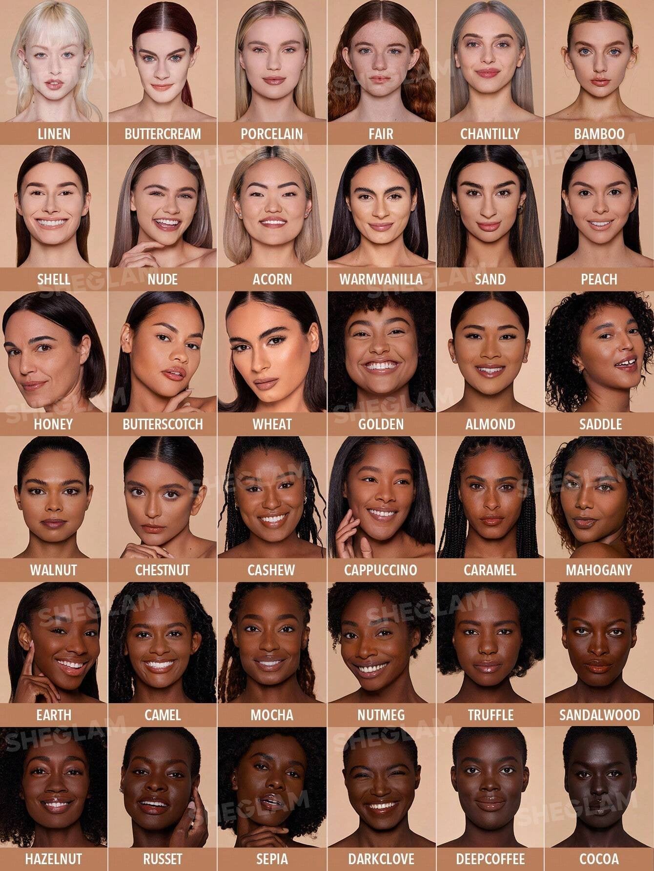 Sheglam Skin-Focus High Coverage Powder Foundation- Butterscotch