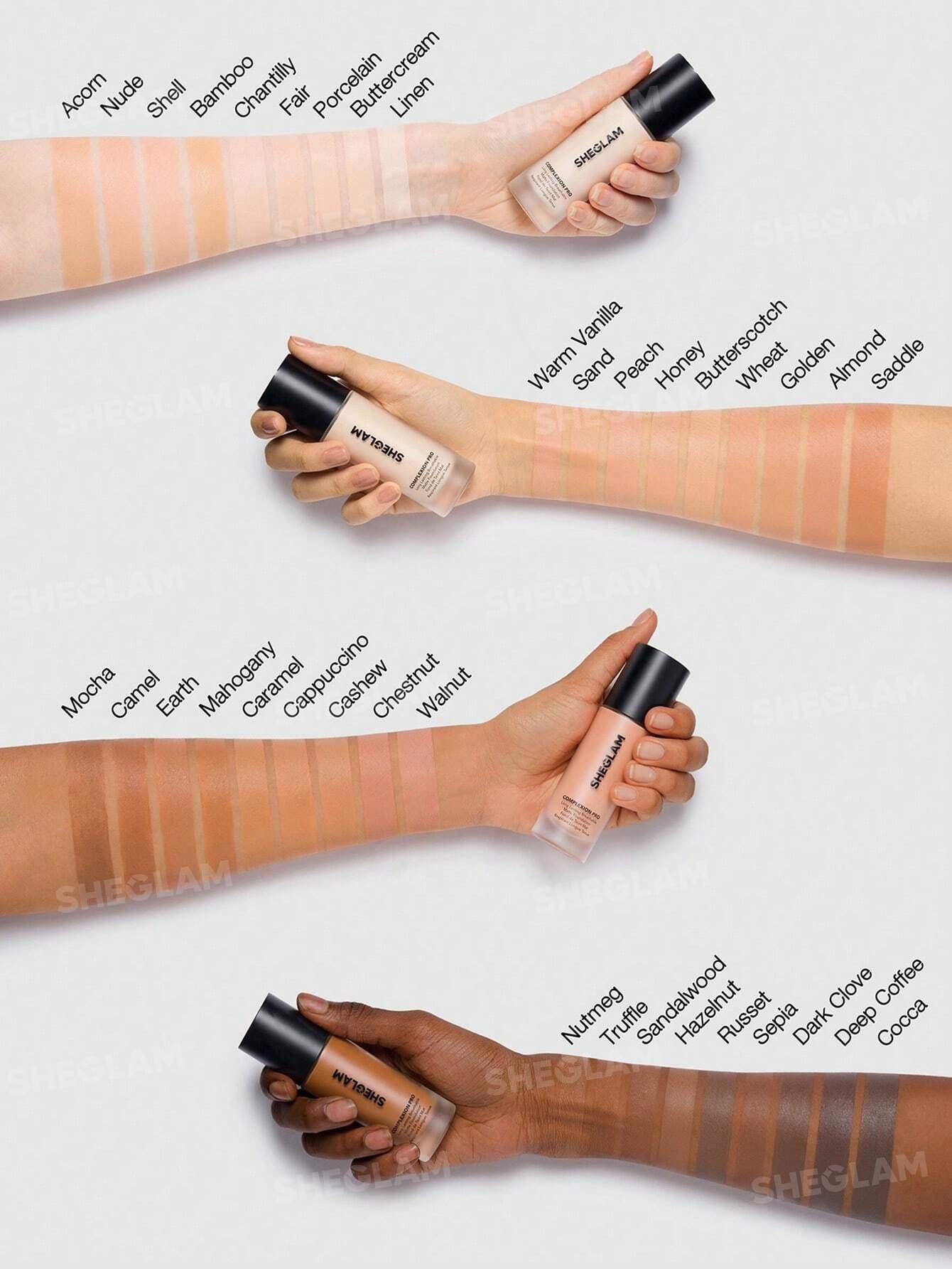 Sheglam Complexion Pro Long Lasting Breathable Matte Foundation – Butterscotch