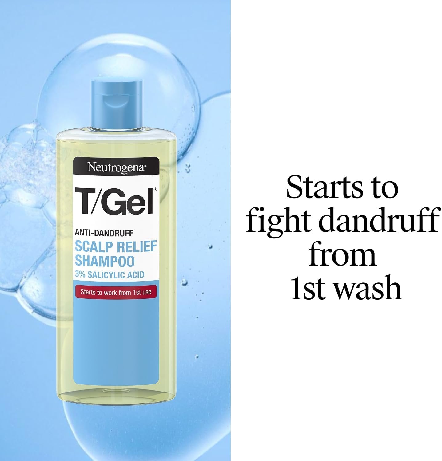 Neutrogena T/Gel Anti-Dandruff Scalp Relief Shampoo - 250ml