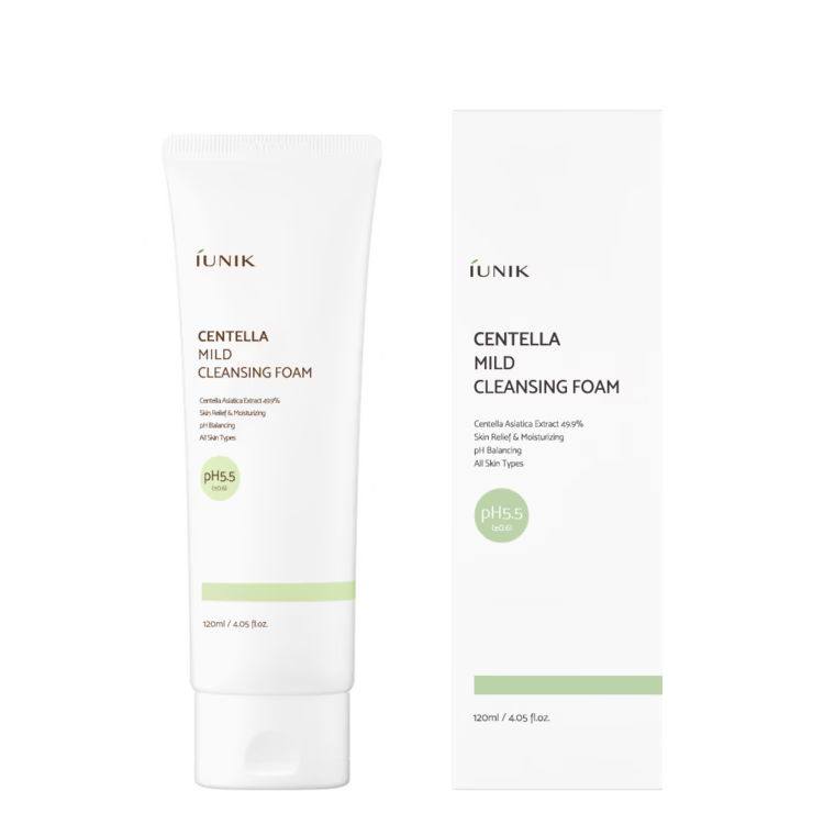 Iunik Centella Mild Cleansing Foam 120ml