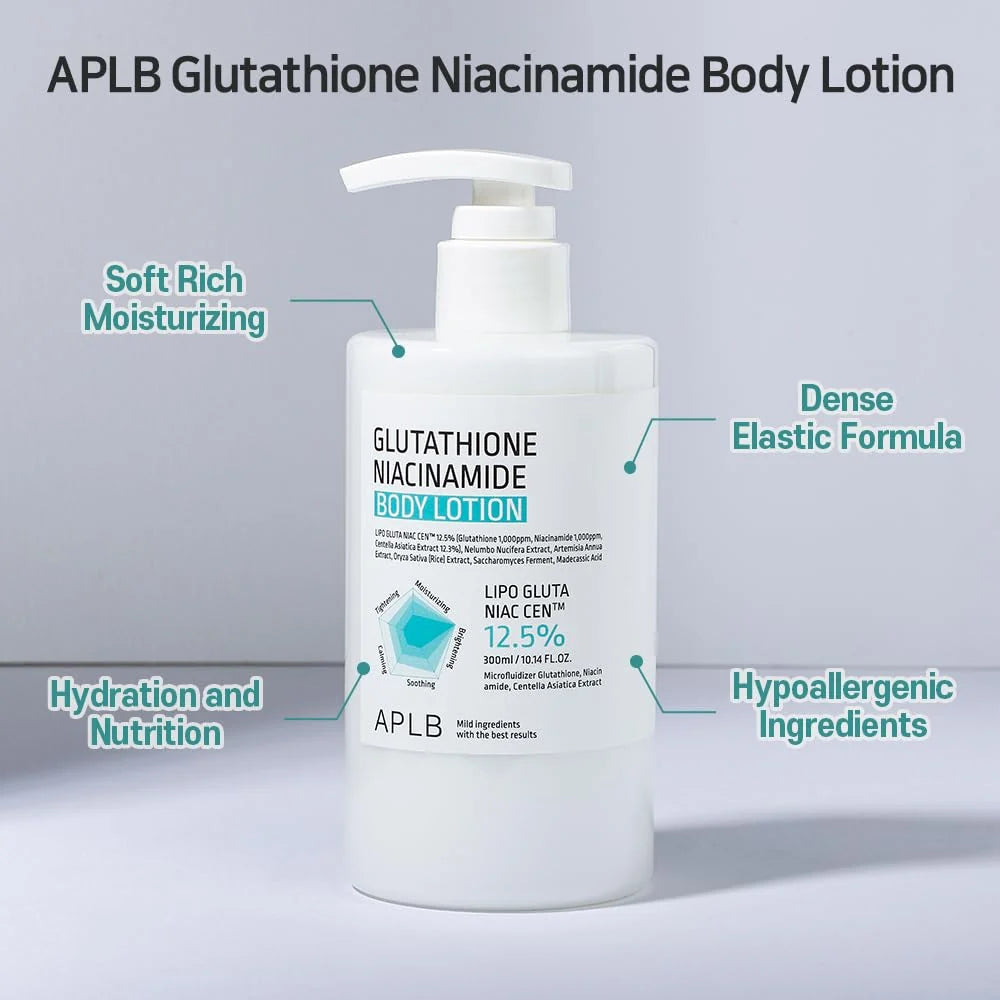 APLB Glutathione Niacinamide Body Lotion - 300ml
