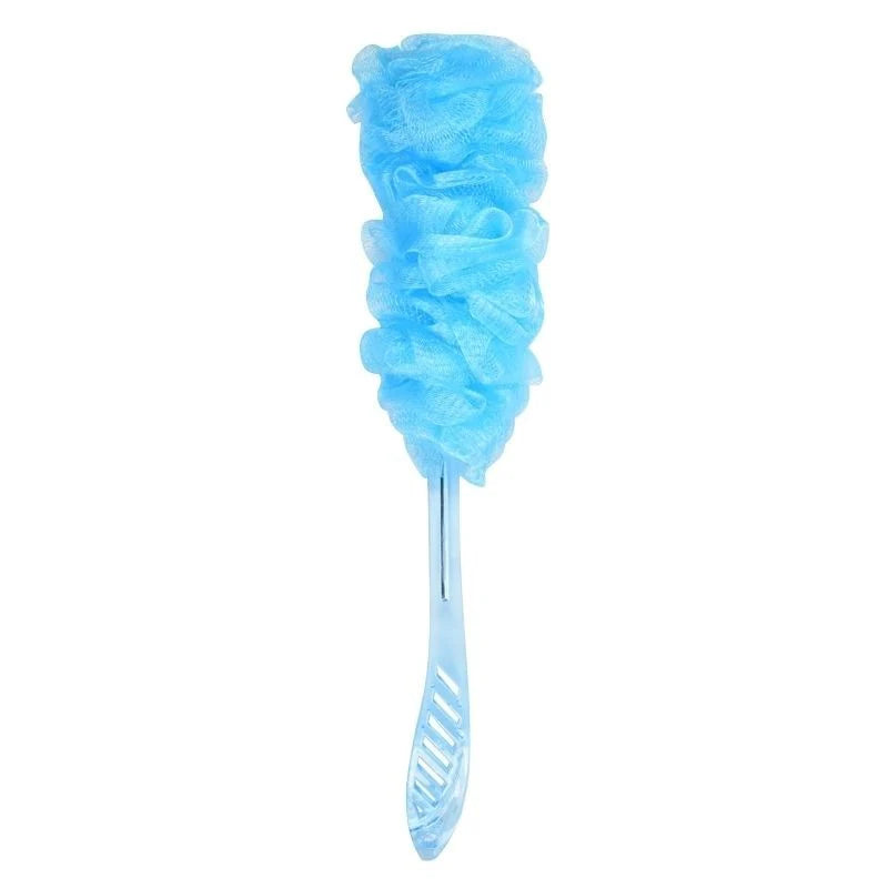Athena Mesh Bath Brush W/Handle