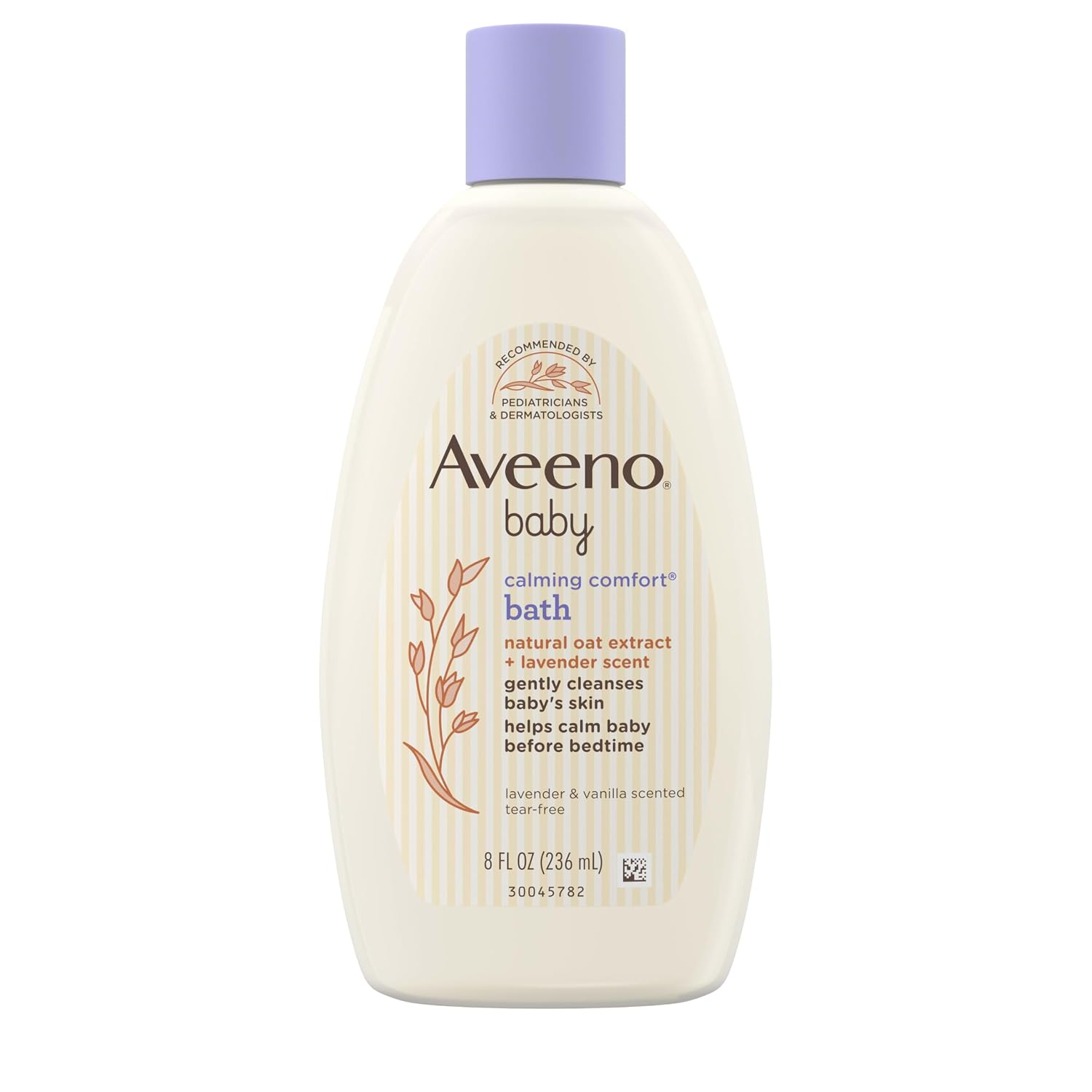Aveeno Baby Calming Comfort Bath with Natural Oat Extract + Lavender Scent