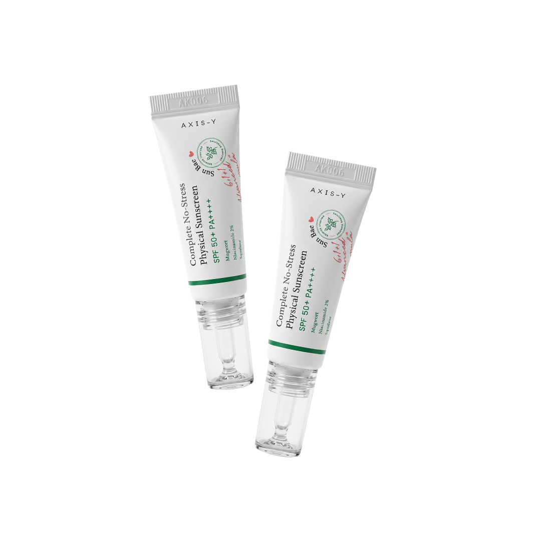 AXIS-Y Complete No-Stress Physical Sunscreen 10ml- Buy 1 Get 1 (Expiry: 17/08/2026)