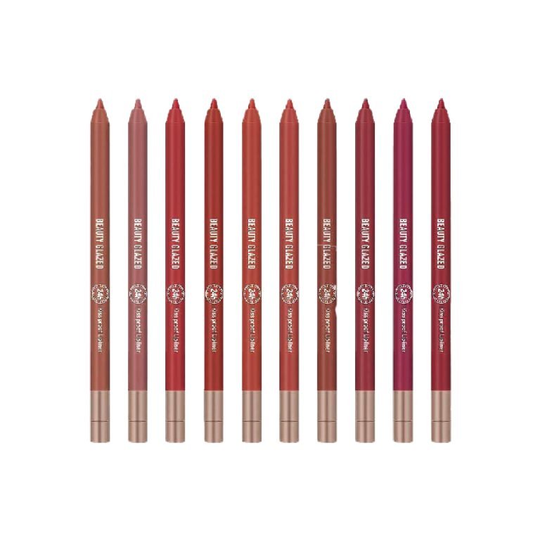 Beauty Glazed Lively Waterproof and Long Lasting Lip Liner - 106 Rose Dust