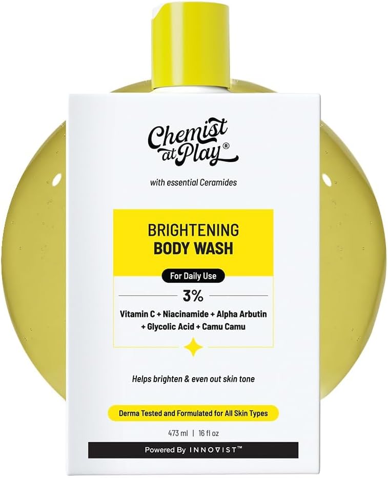 Chemist at Play Brightening Body Wash with Vitamin C & Niacinamide - 236ml