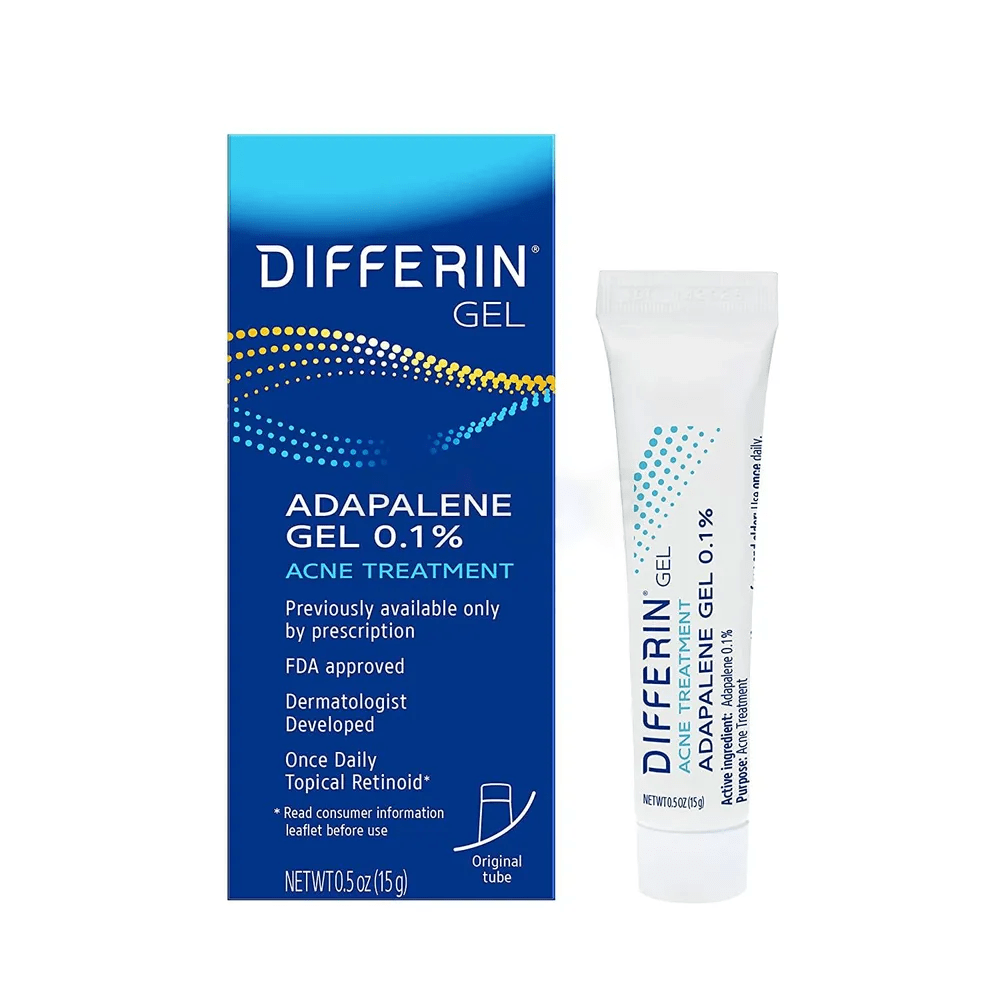 DIFFERIN Adapalene 0.1% Acne Treatment Gel 15g (Expiry : 31/12/2026)
