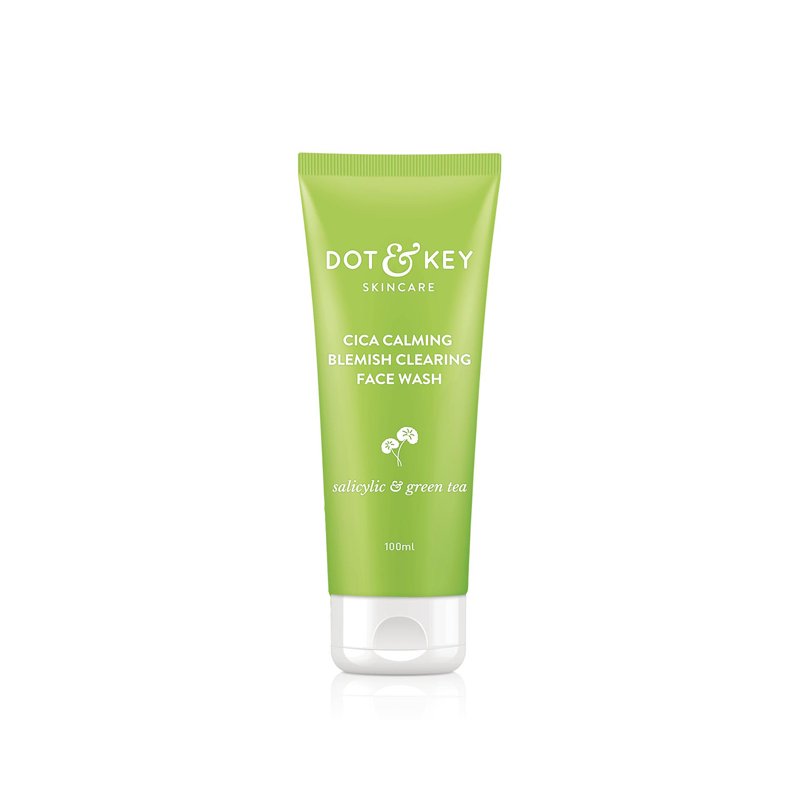 Dot and Key Cica Calming Blemish Clearing Gel Face Wash 100ml