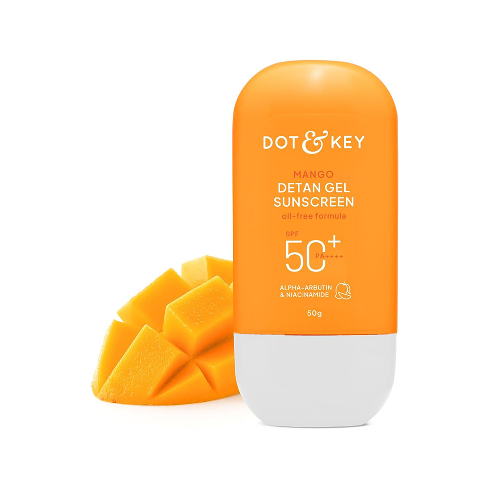 Dot and Key Mango Detan Gel Sunscreen Oil-free SPF 50+ PA+++ – 50g