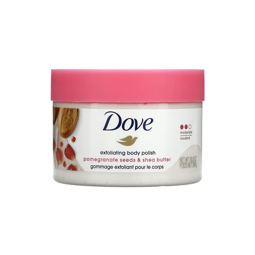 Dove Exfoliating Body Scrub with Pomegranate Seeds and Shea Butter Scent - 225ml
