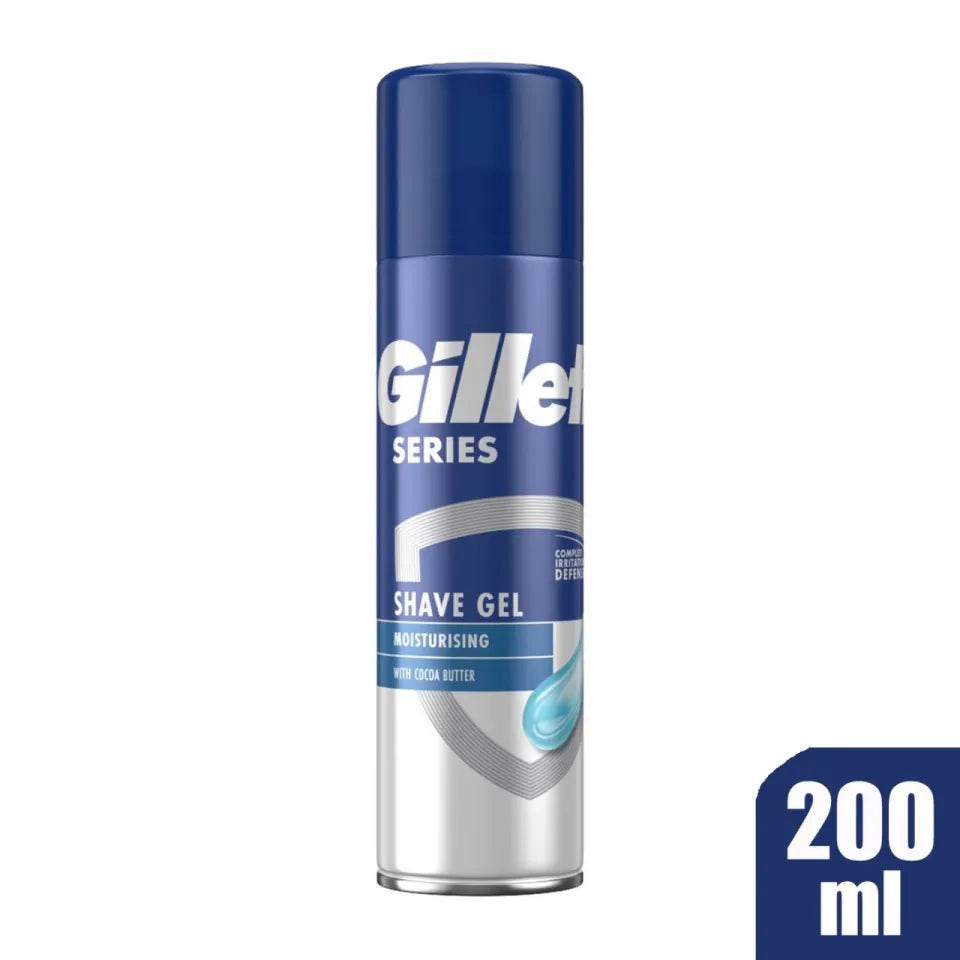 Gillette Series Moisturising Shaving Gel with Cocoa Butter - 200ml