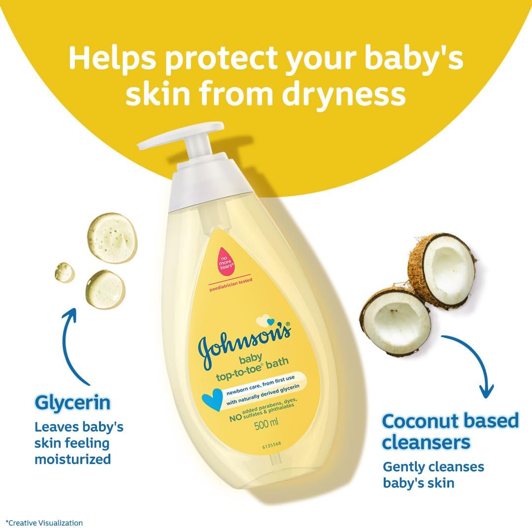 Johnson's Baby Top-to-Toe Bath 100ml