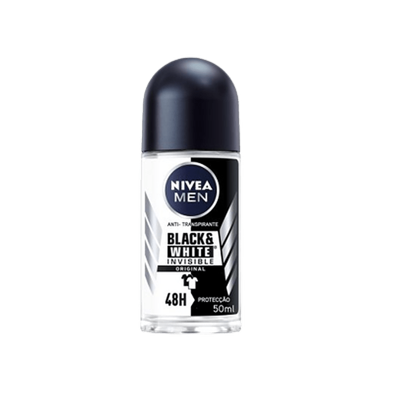 Nivea Men Black and White Invisible Roll On 50ml