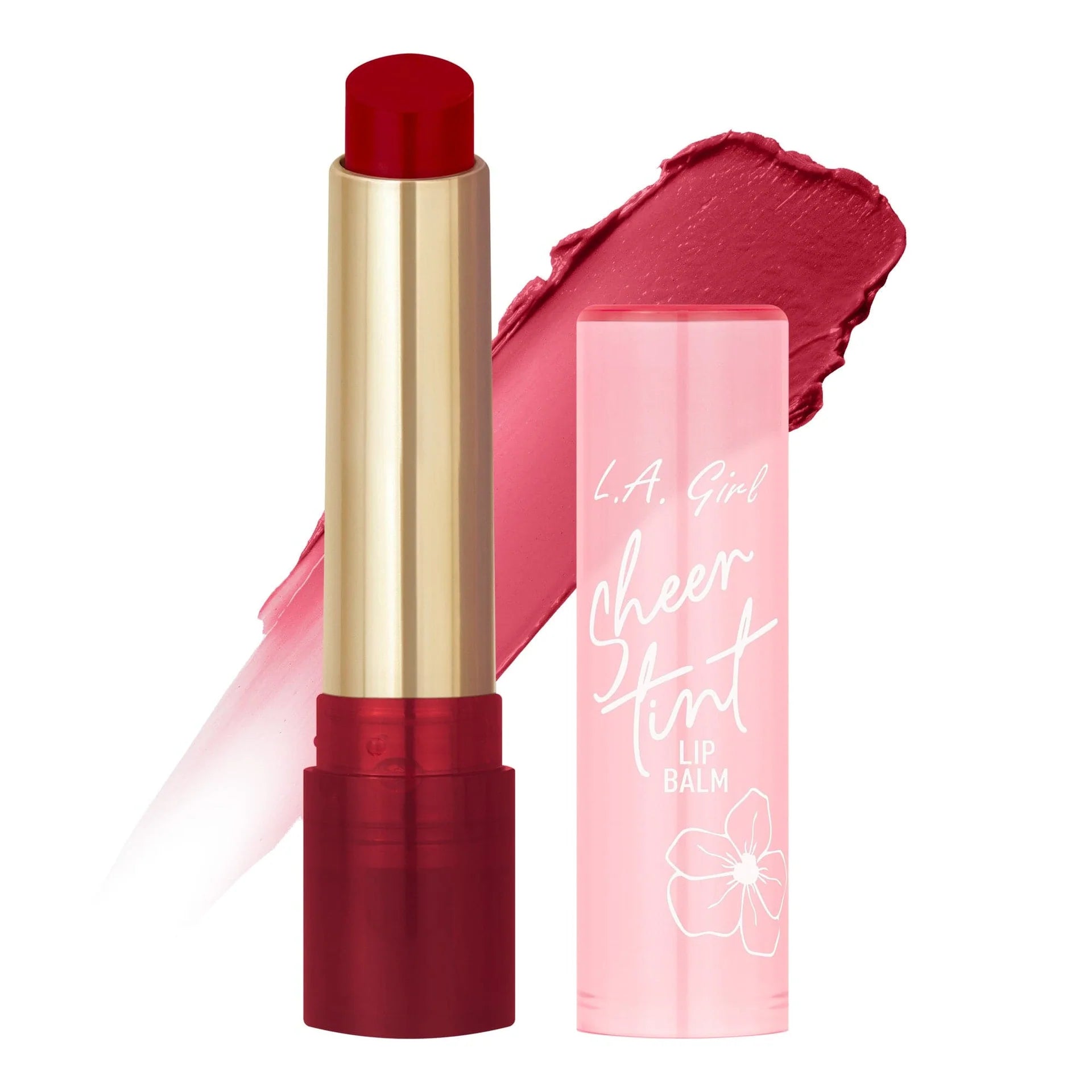 L.A.Girl Sheer Tint Lip Balm 2g - Sheer Berry GLC605