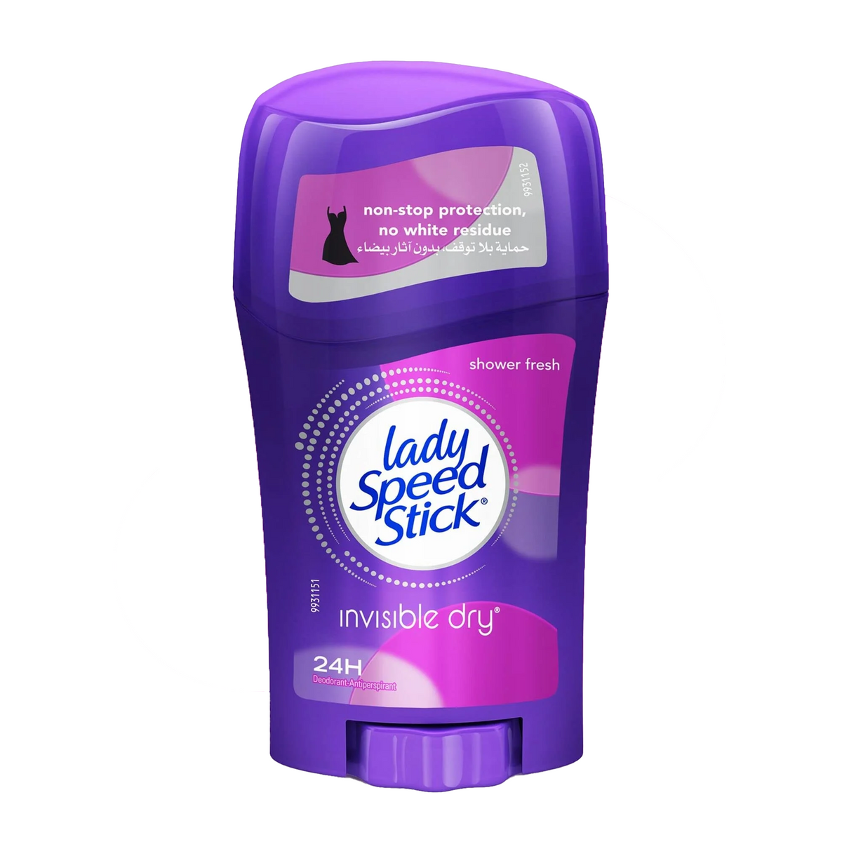 Lady Speed Stick Invisible Dry Shower Fresh Anti perspirant Deodorant - 39.6g