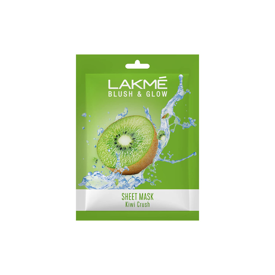 Lakme Blush & Glow Kiwi Crush Sheet Mask - 25ml