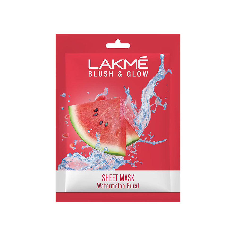 Lakme Blush & Glow Watermelon Sheet Mask - 25ml
