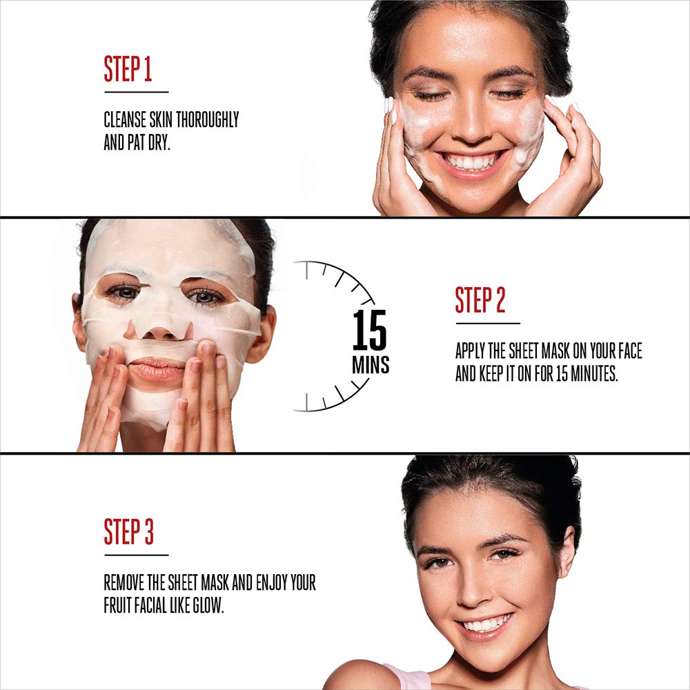 Lakme Blush & Glow Watermelon Sheet Mask - 25ml