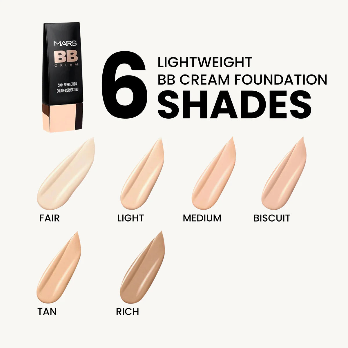 MARS Skin Perfection Color-Correcting BB Cream 30ml - 04 Tan
