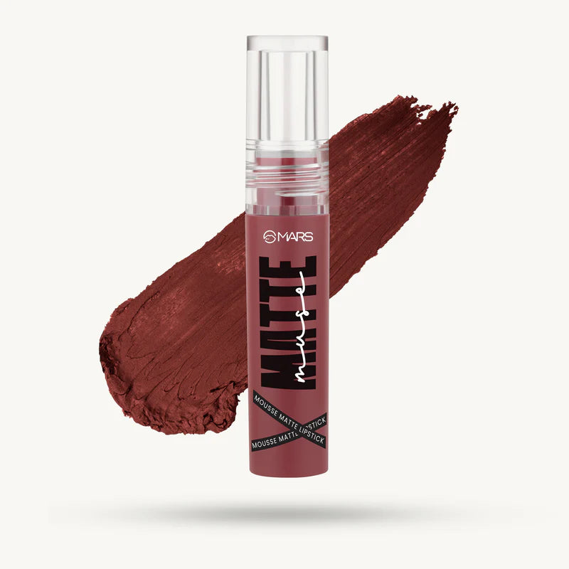 MARS Matte Muse Mousse Lipstick 3ml – 01 Leading Lady