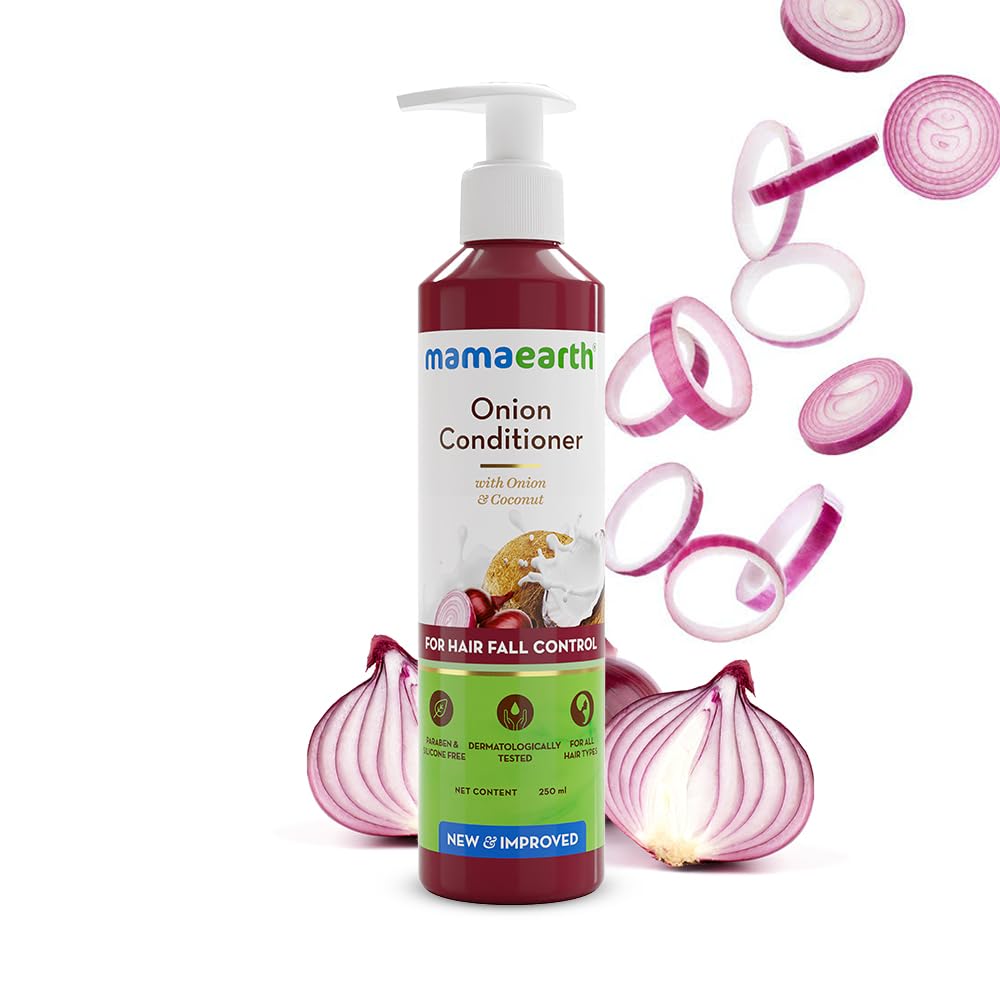 Mamaearth Onion Conditioner For Hair Growth & Hair Fall Control with Onion & Coconut - 250ml