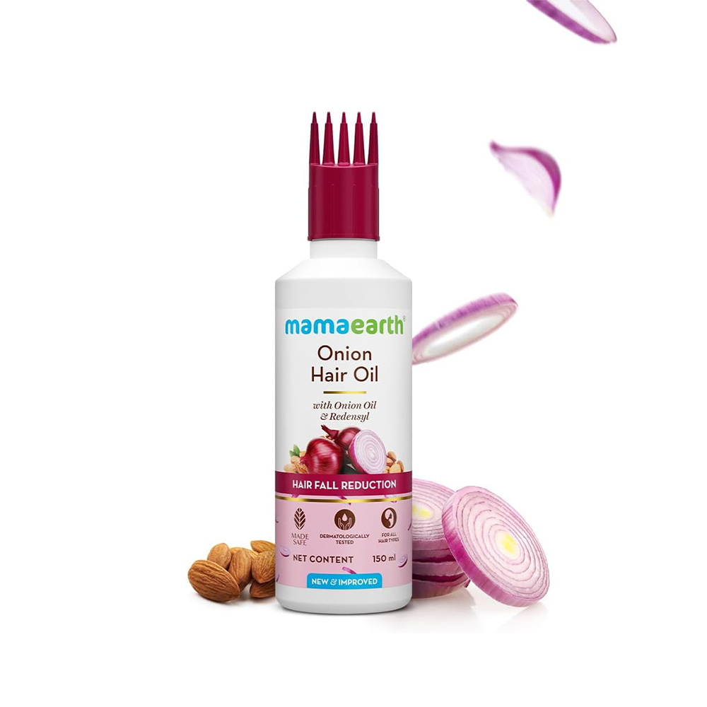 Mamaearth Onion Hair Oil with Onion Oil & Redensyl - 100ml