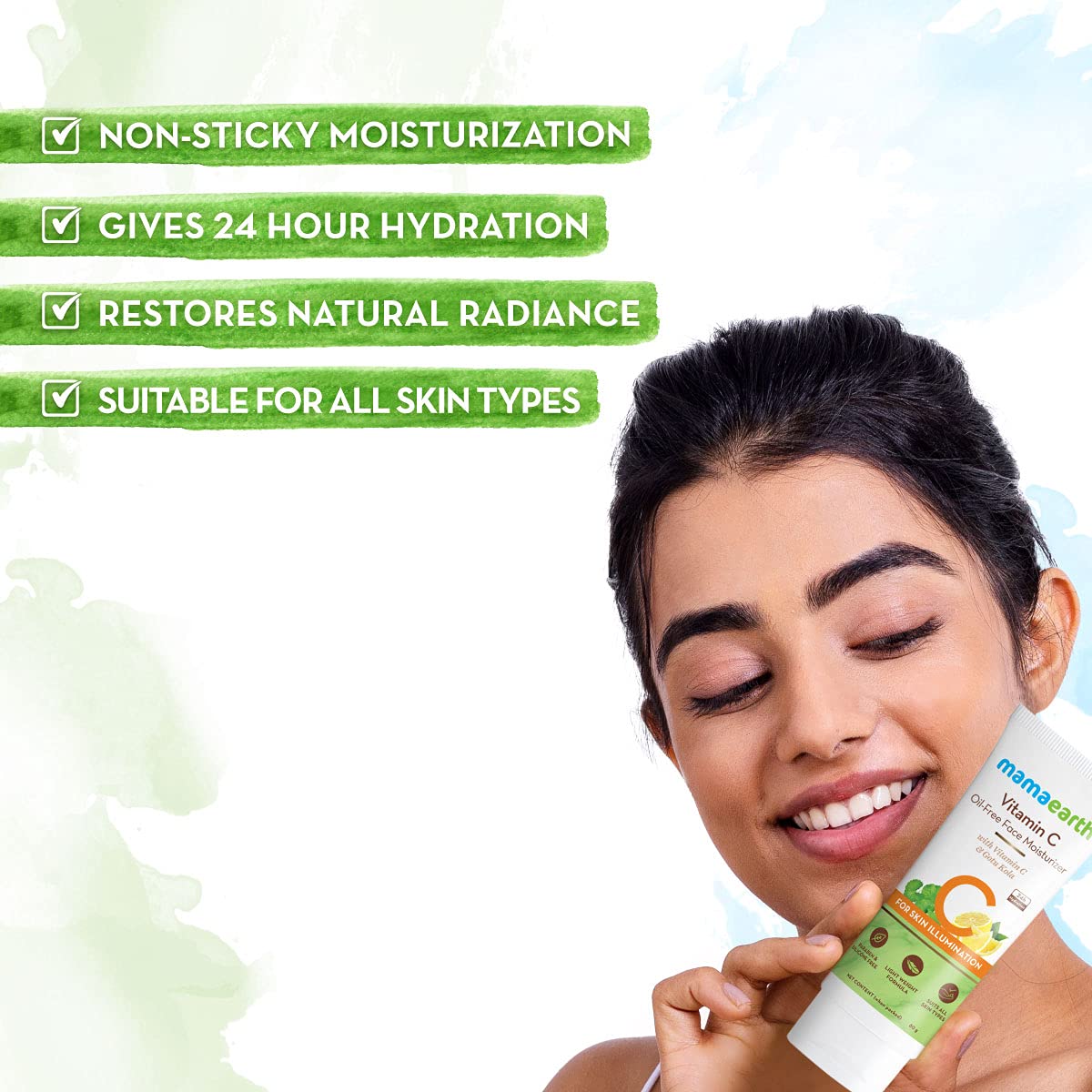 Mamaearth Vitamin C Oil-Free Face Moisturizer - 80g