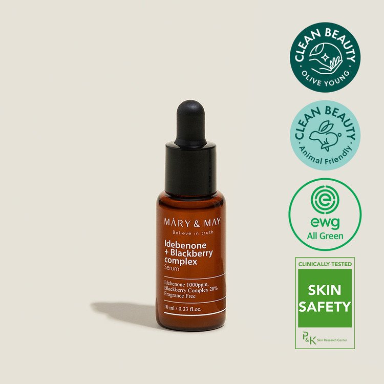 Mary & May Idebenone + Blackberry Complex Serum 10ml (Expiry : 13/08/2026)