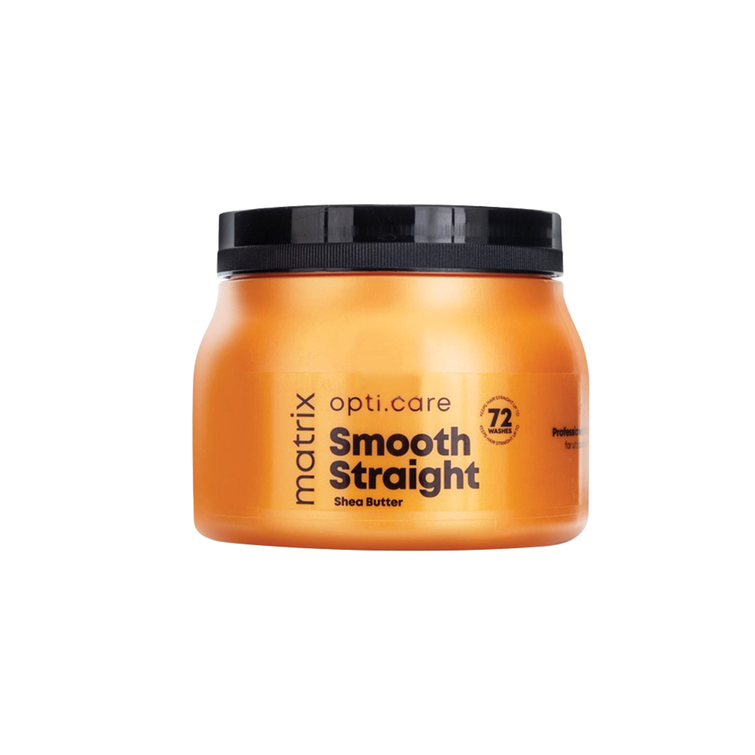 Matrix Opti Care Smooth Straight Hair Masque with Shea Butter 490g