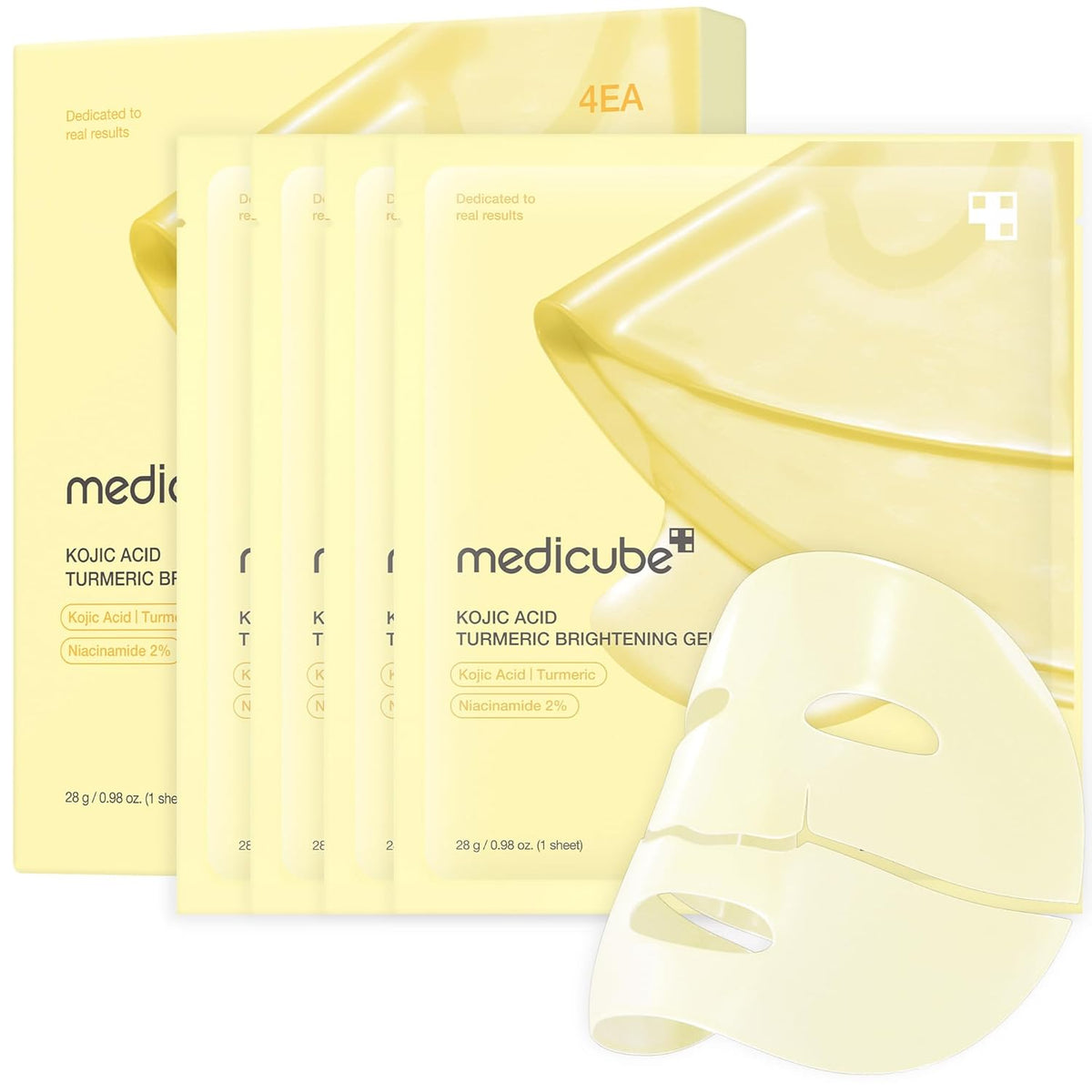 Medicube Kojic Acid Turmeric Brightening Gel Mask - 28g