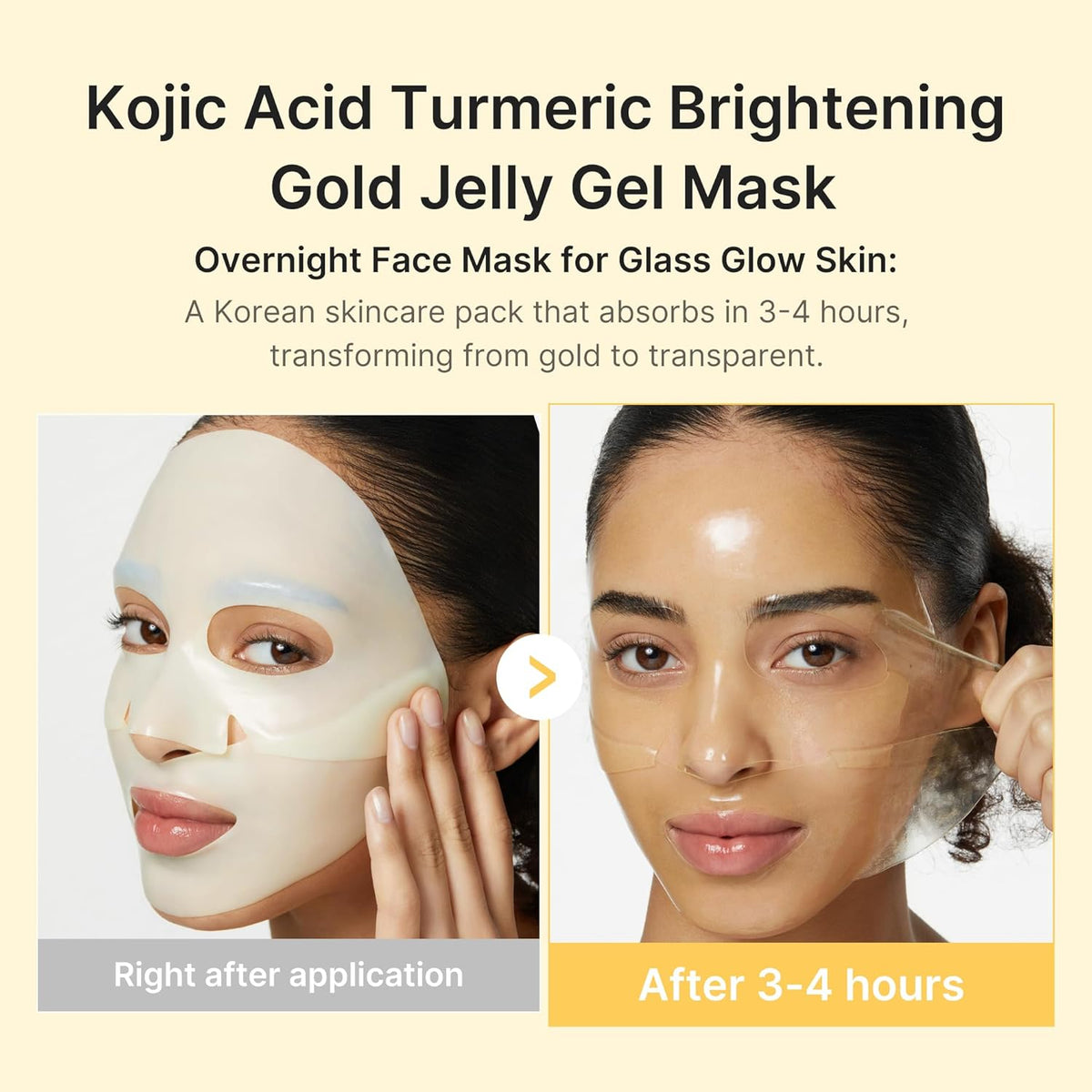Medicube Kojic Acid Turmeric Brightening Gel Mask - 28g