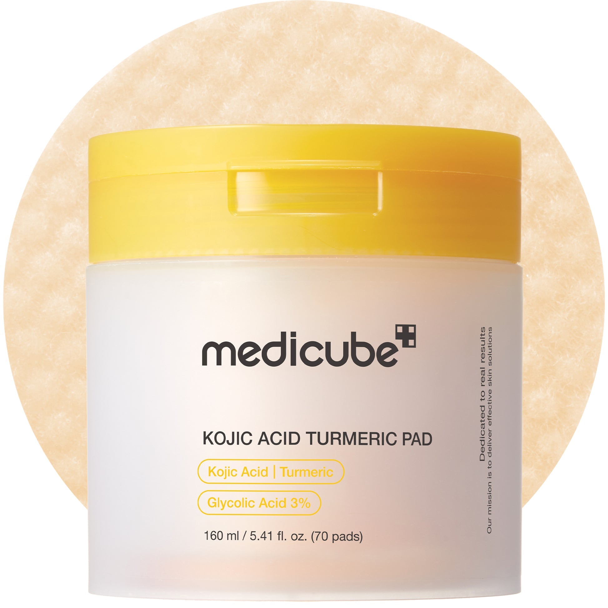 Medicube Kojic Acid Turmeric Pad (70pcs) - 160ml