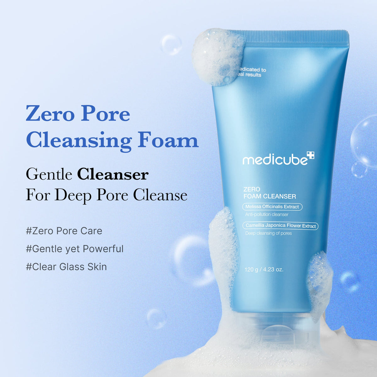 Medicube Zero Foam Cleanser - 120g