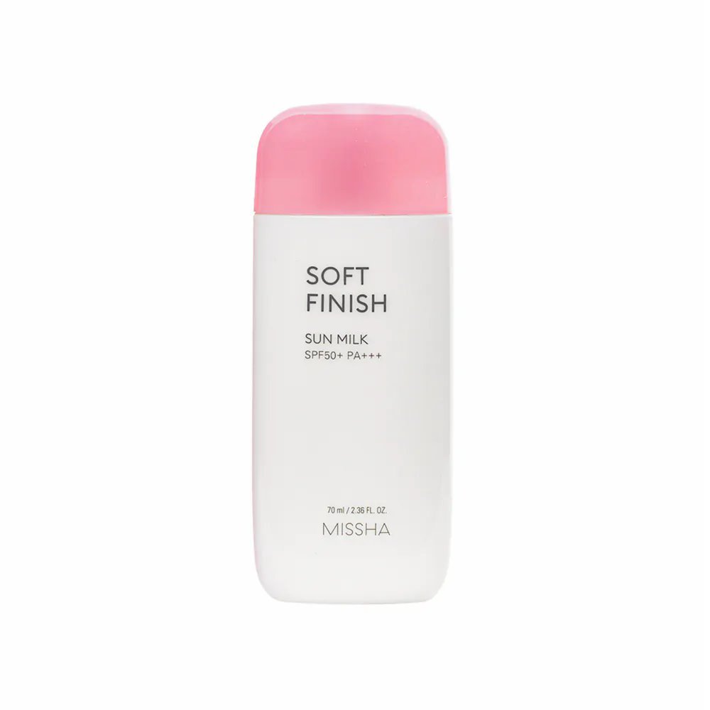 Missha Soft Finish Sun Milk Spf 50+ Pa+++ 70ml