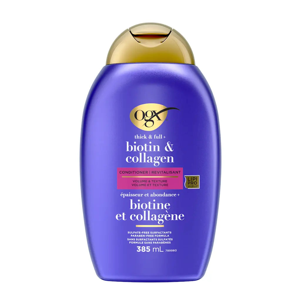 OGX Thick & Full + Biotin & Collagen Volumising Conditioner - 385ml