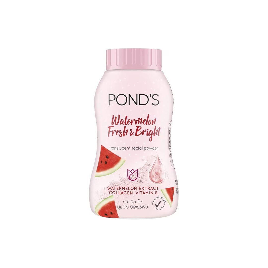 Ponds Watermelon Fresh and Bright Translucent Facial Powder 50g