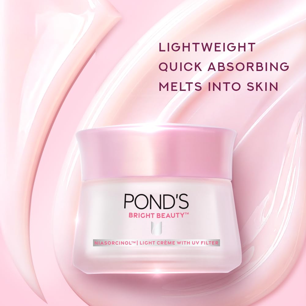 Ponds Bright Beauty Niasorcinol Light Cream with UV Filter - 50g