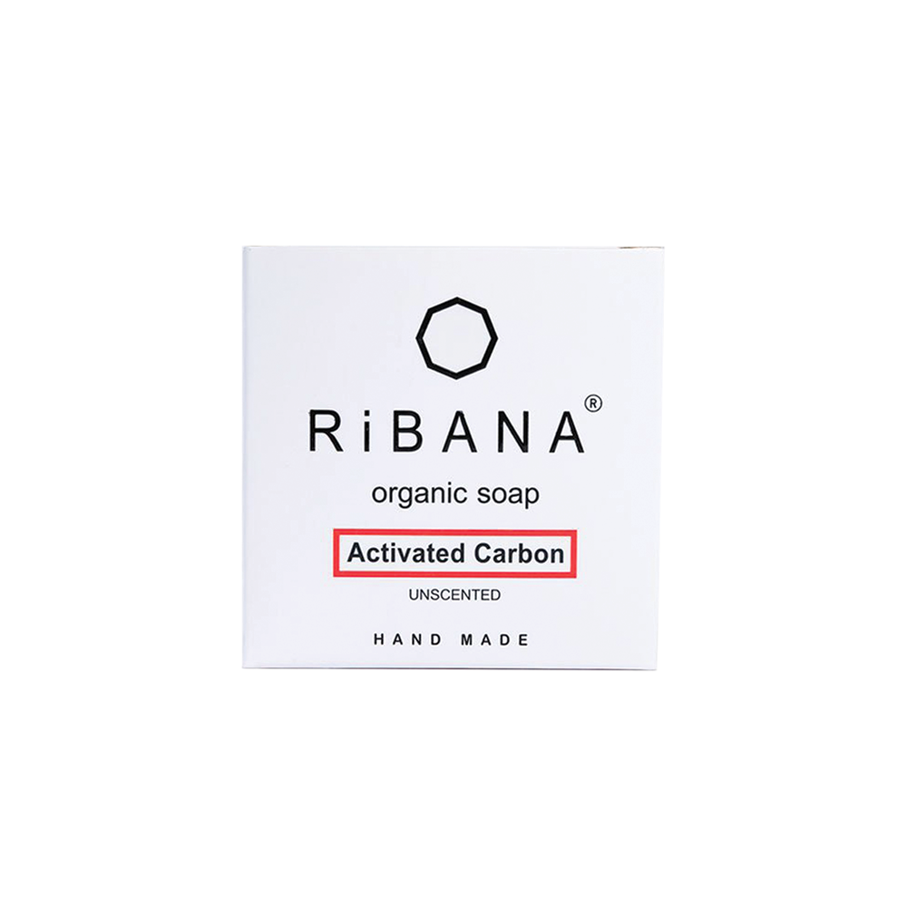 RiBANA Activated Carbon Soap - 95gm