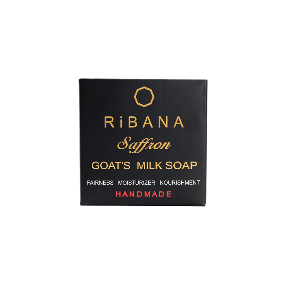 RiBANA Saffron Goat's Milk Soap - 110gm